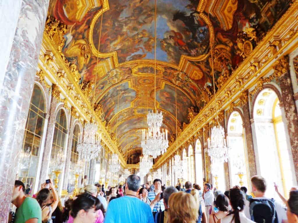 Hall of Mirrors Versailles Palace, Paris to Versailles Day Trip