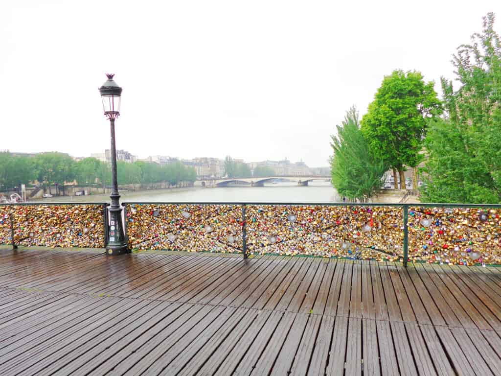 Paris Love Locks, what to do in Paris France in 3 days