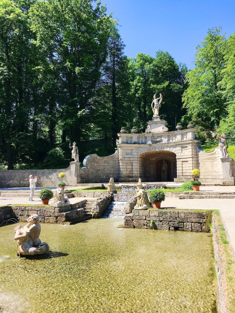 Comparing Salzburg vs. Vienna: How to Choose the Best Austrian Getaway 29 Fountain at Schloss Hellbrunn in Salzburg