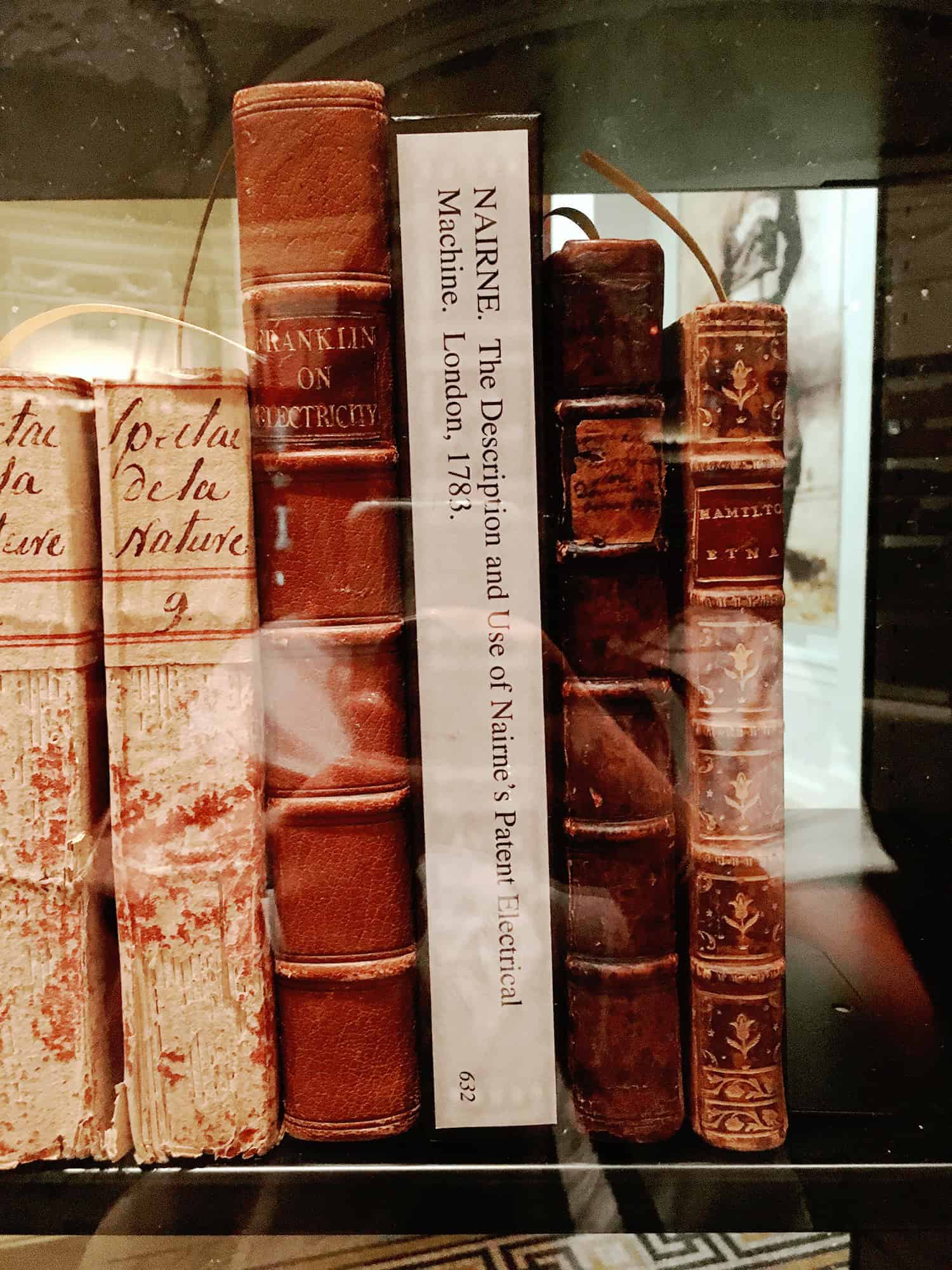 6-Day United States History Road Trip Itinerary Inspired by Hamilton the Musical 47 Close up of the exhibit of Thomas Jefferson's Collection at the Library of Congress, part of a historical display featured in Washington DC.