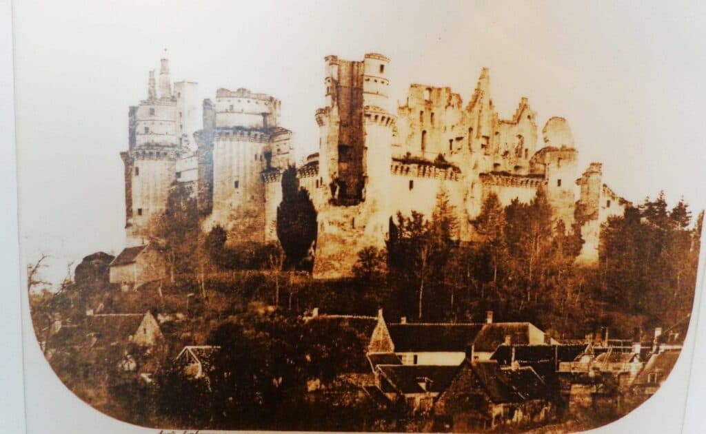 Chateau Pierrefonds in Ruins