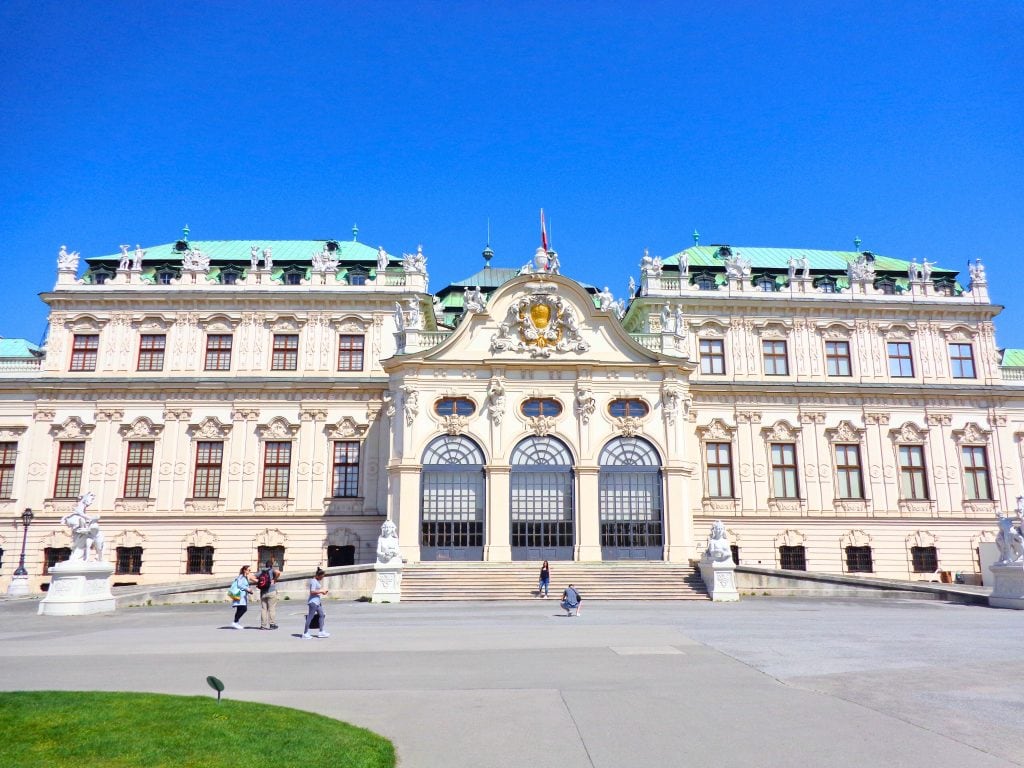 Where to Stay in Vienna, Austria: My Favorite Areas + Best Budget Hotels 9 Exterior of Belvedere Palace in Vienna Austria