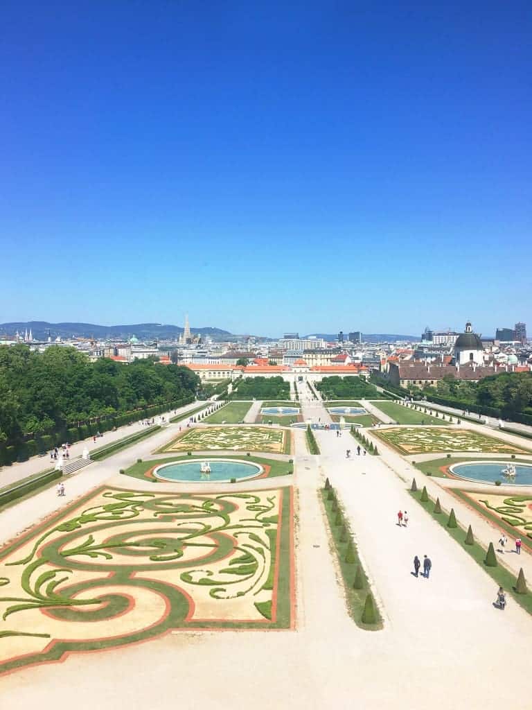 Comparing Salzburg vs. Vienna: How to Choose the Best Austrian Getaway 26 Gardens at Belvedere Palace in Vienna