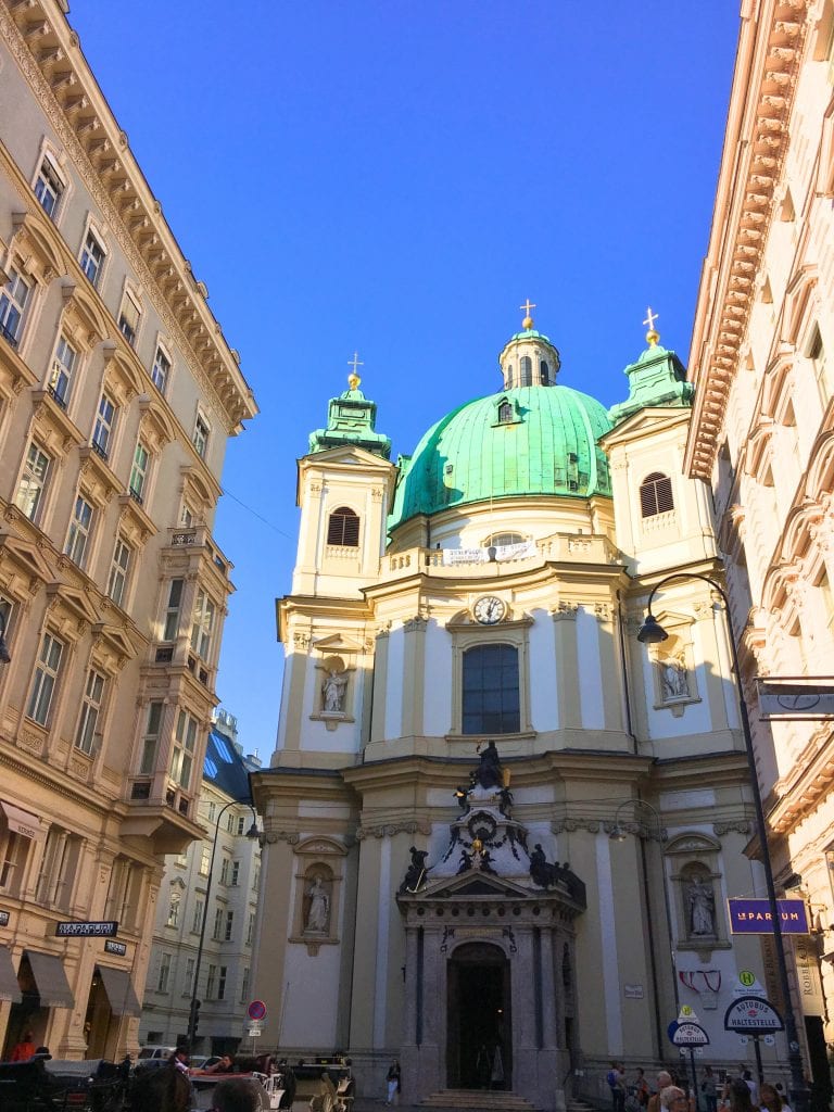 5-Day Austria Travel Itinerary: How to Visit Vienna and Salzburg on a Budget 17 Peterskirche (St. Peter’s Church) is a Baroque Roman Catholic parish church in Vienna Austria