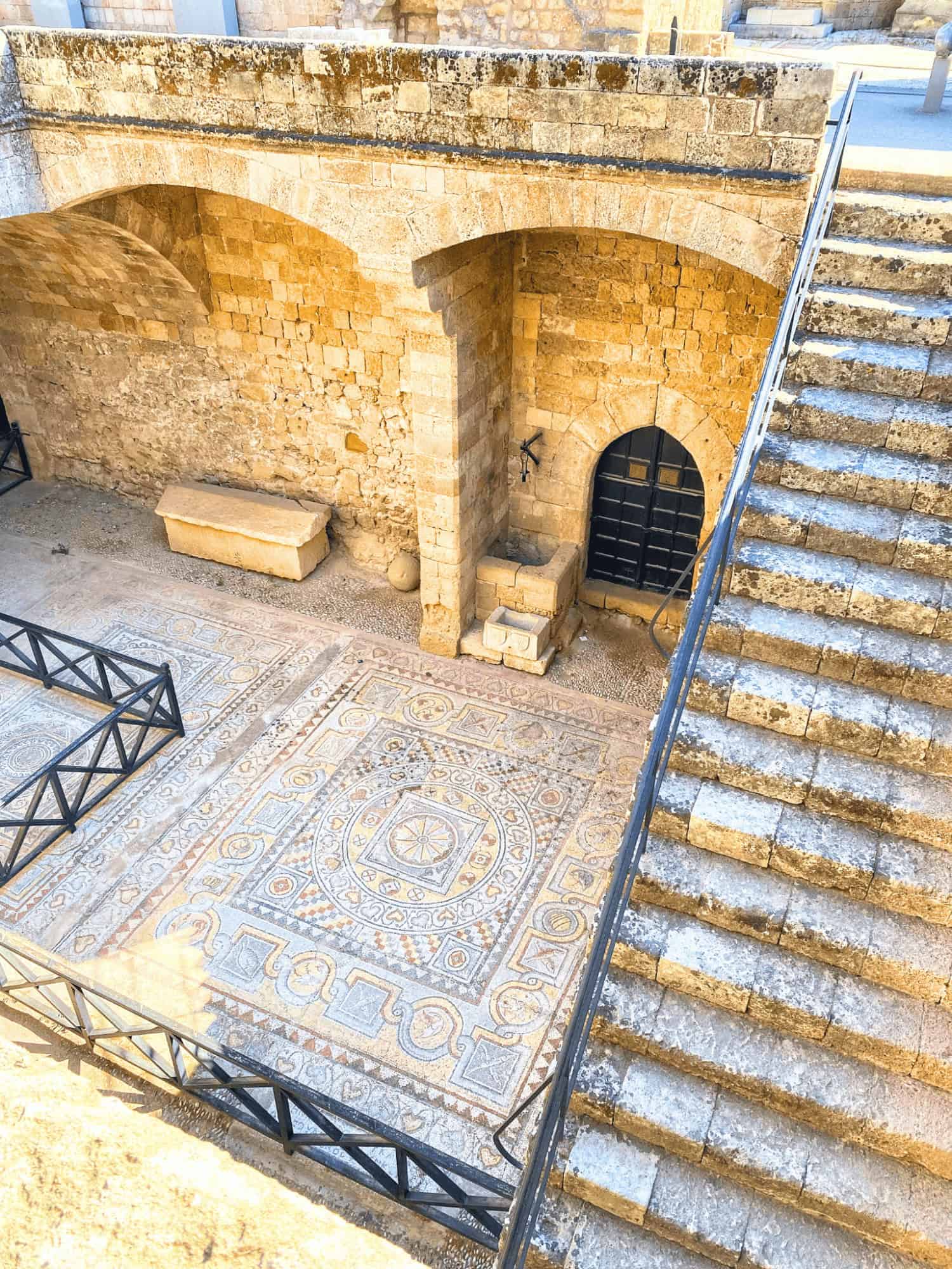 Travel Guide for Rhodes, Greece: Everything First-Time Visitors Need to Know 9 Rhodes Archaeological Museum Staircase in Rhodes Greece