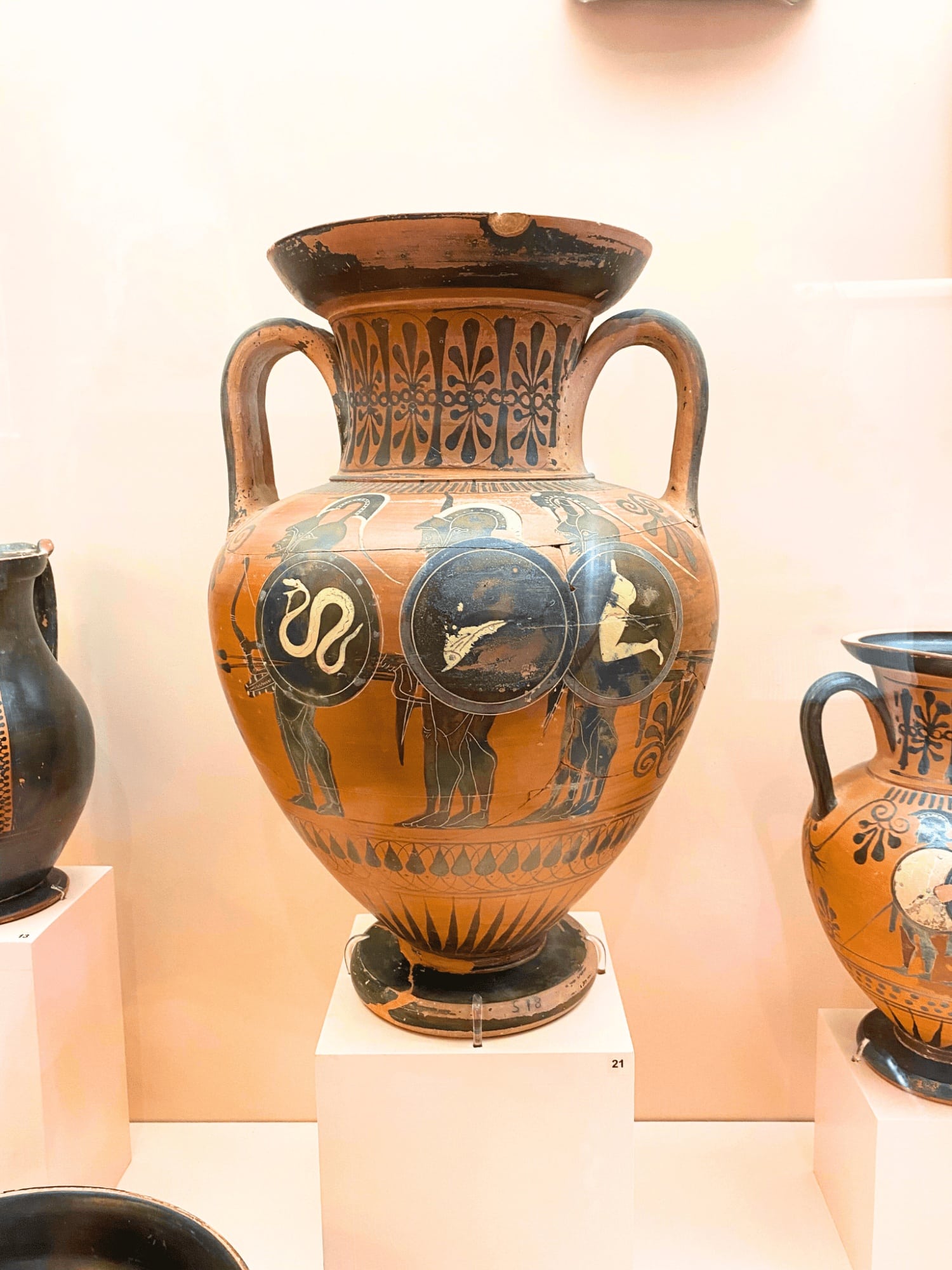 3-Day Rhodes Itinerary: How to Spend Time on Greece's Medieval Island 18 Vase at the Archaeological Museum of Rhodes Greece