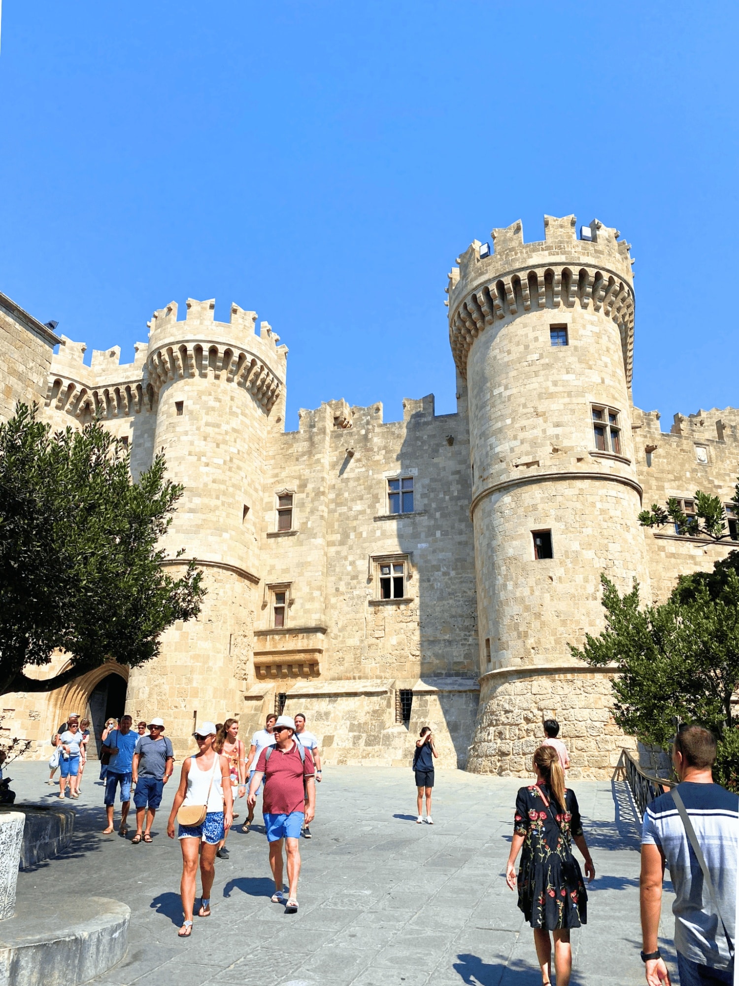Travel Guide for Rhodes, Greece: Everything First-Time Visitors Need to Know 8 Tower at the Castle of the Old Town in Rhodes Greece