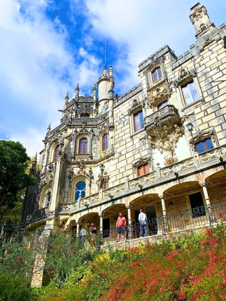 3-Day Lisbon, Portugal Itinerary: A Budget-Friendly Plan + Map 39 Quinta da Regaleira castle exterior in Sintra, Portugal.
