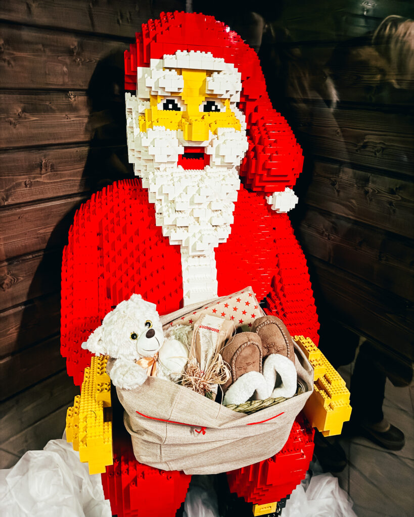 Is Rovaniemi, Finland, Worth Visiting? 19 Reasons You Should Visit in Winter 4 Santa Claus Lego figure at Santas Village in Rovaniemi.