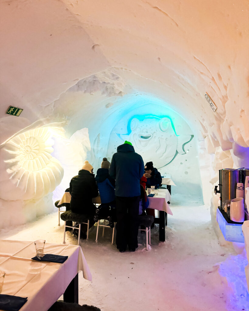 Are These 10 Rovaniemi Restaurants Worth Trying? Arctic Cuisine Dining Guide 28 Snow Restaurant in Snowman World Pupperfish and Shell Sculpture