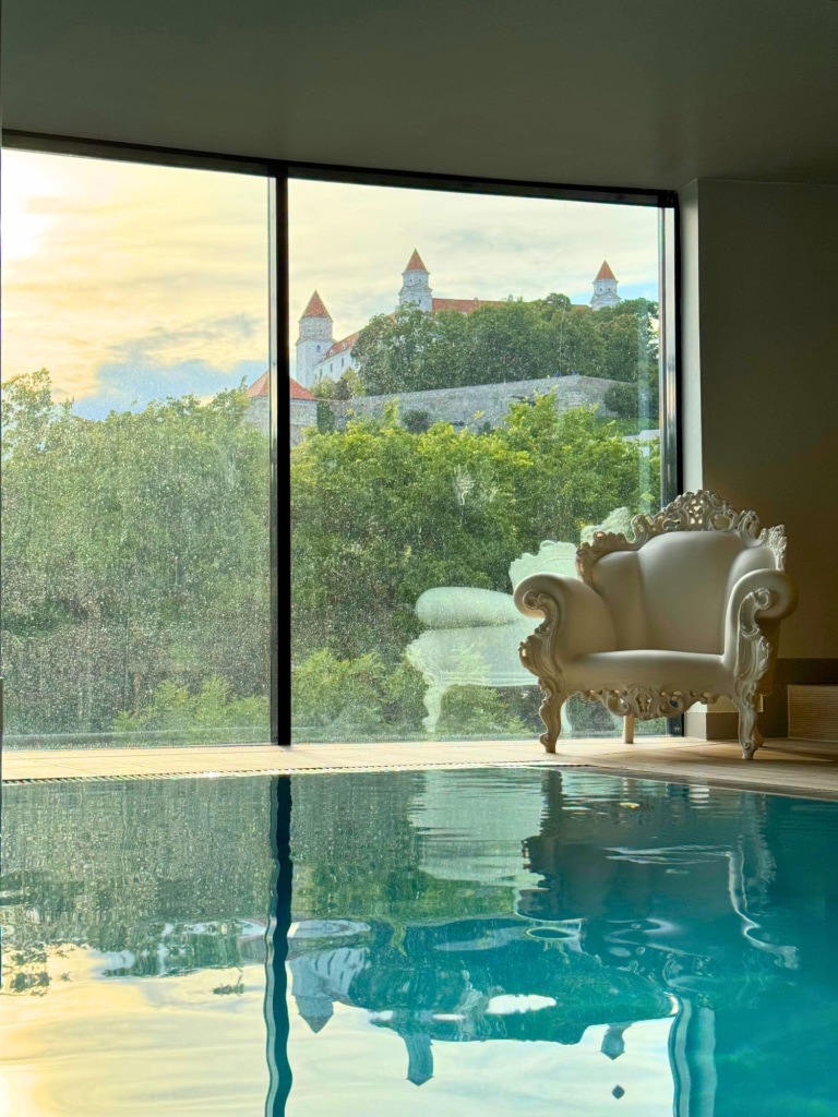 Park Inn By Radisson Danube Bratislava: Reviewing My Stay at This Riverfront Hotel 33 park inn radisson danube bratislava slovakia pool castle view