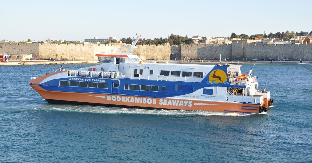 Travel Guide for Rhodes, Greece: Everything First-Time Visitors Need to Know 4 dodekanisos express ferry rhodes old town greece
