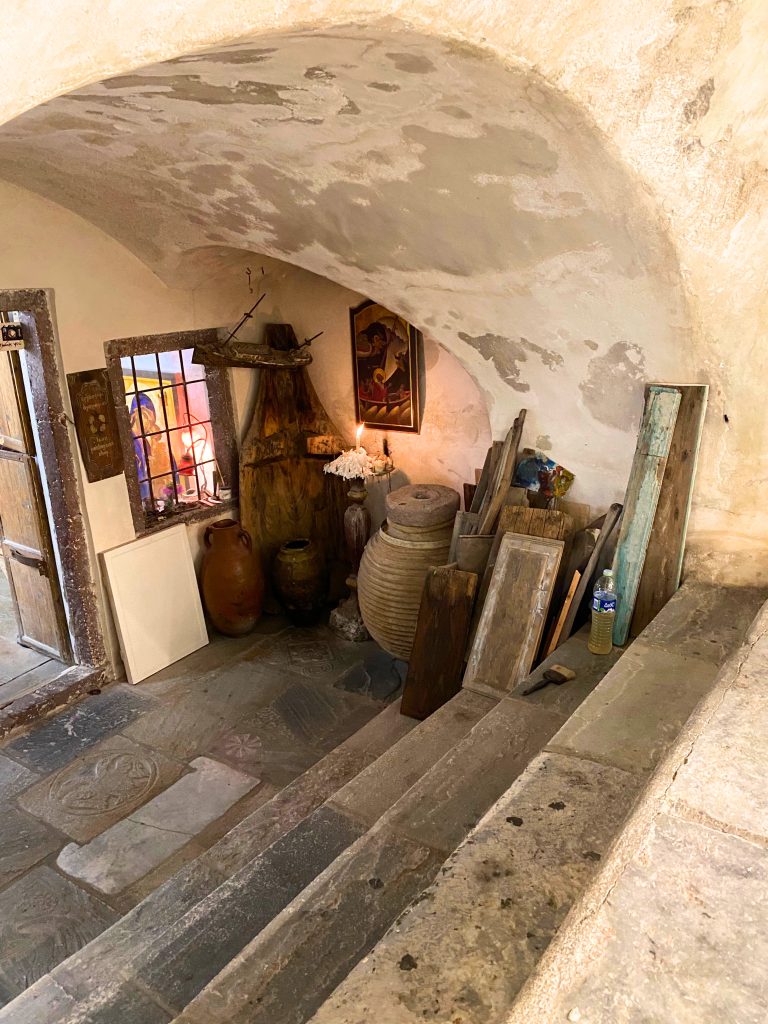 23 of the Best Things to Do in Santorini, Greece, with Disability-Friendly Options 16 rustic staircase oia