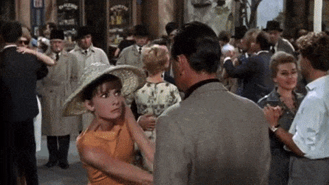 28 Fantastic Movies & TV Shows Set in Paris, You Need to Watch Before Visiting 17 paris when it sizzles 1964 street scenegif
