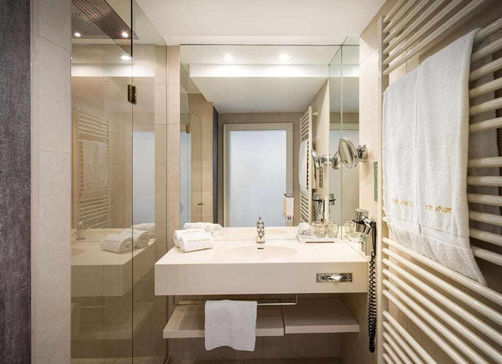 Where to Stay in Vienna, Austria: My Favorite Areas + Best Budget Hotels 15 elaya hotel vienna city center austria bathroom