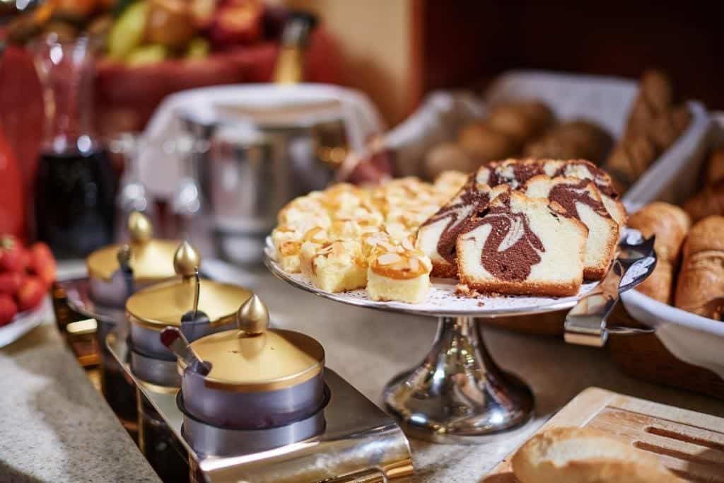 Where to Stay in Vienna, Austria: My Favorite Areas + Best Budget Hotels 14 hotel austria vienna austria breakfast buffet pastries