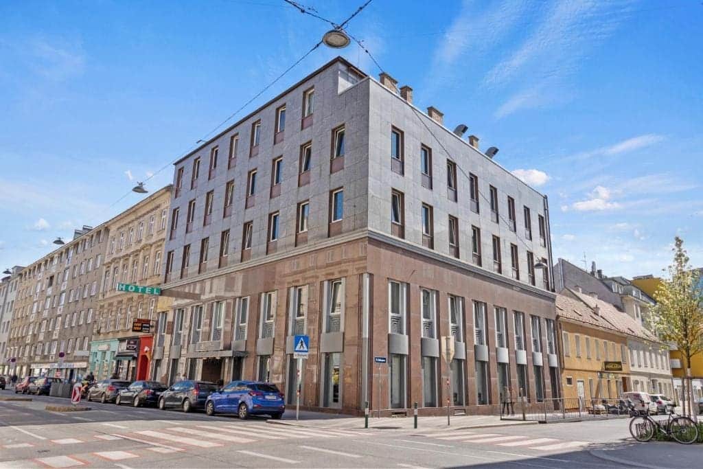 5-Day Austria Travel Itinerary: How to Visit Vienna and Salzburg on a Budget 73 hotel george vienna exterior corner building vienna austria