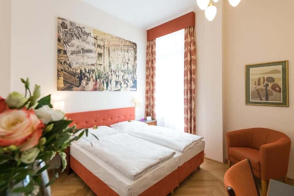 Where to Stay in Vienna, Austria: My Favorite Areas + Best Budget Hotels 73 hotel johann strauss bedroom kaiser walzer poster vienna austria