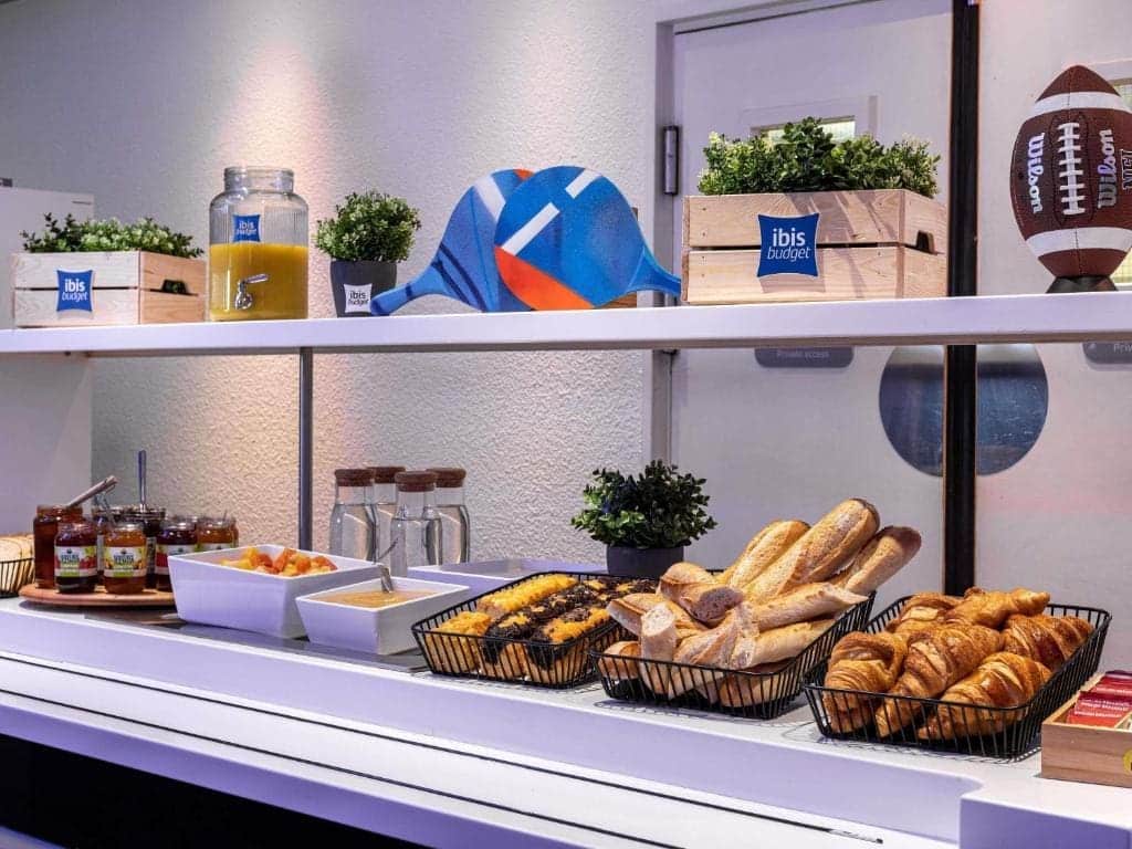 Where to Stay in Vienna, Austria: My Favorite Areas + Best Budget Hotels 55 ibis budget wien messe breakfast buffet baguettes vienna austria