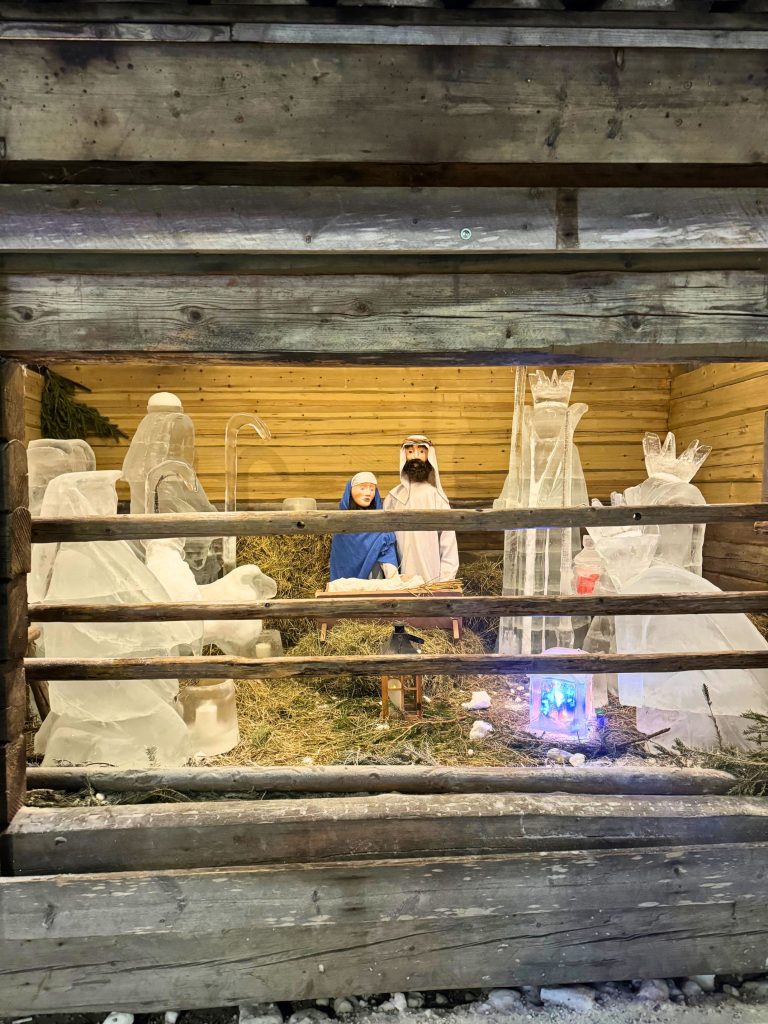 30 of the Best Things to Do in Rovaniemi, Finland, This Winter 71 ice sculpture nativity scene