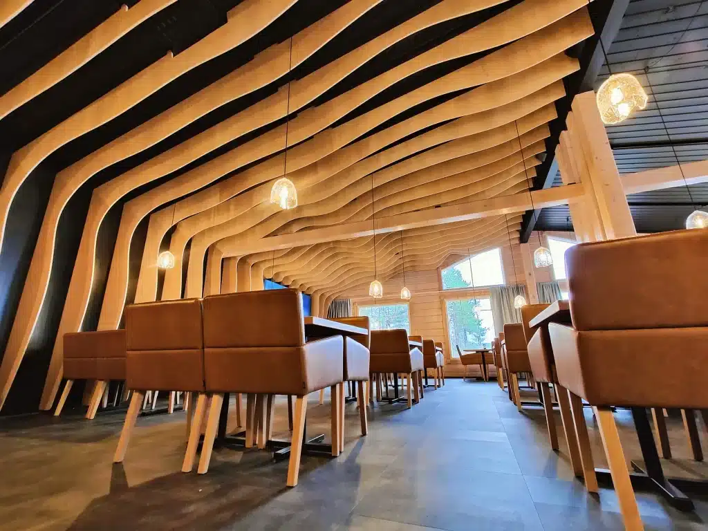 The Best Hotels in Rovaniemi, Finland: Comparing My Glass Igloo Stay with the City Center 40 log restaurant arctic snowhotel glass igloos