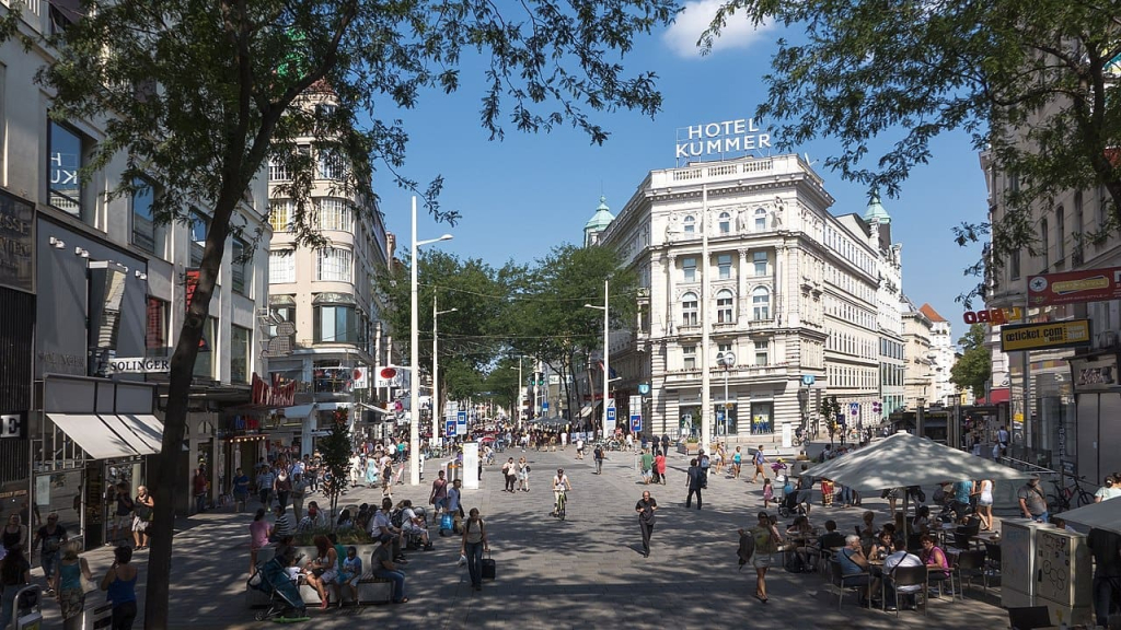Where to Stay in Vienna, Austria: My Favorite Areas + Best Budget Hotels 59 mariahilfer strasse shopping street hotel kummer vienna austria