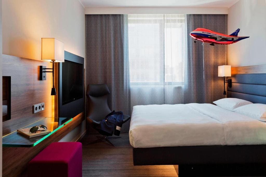 Where to Stay in Vienna, Austria: My Favorite Areas + Best Budget Hotels 115 moxy vienna airport bedroom airplane balloon schwechat austria