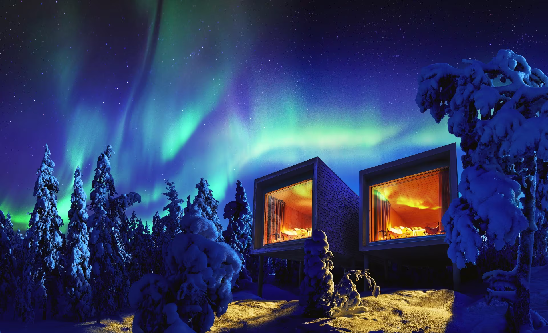 The Best Hotels in Rovaniemi, Finland: Comparing My Glass Igloo Stay with the City Center 58 northern lights arctic treehouse hotel suites rovaniemiavif