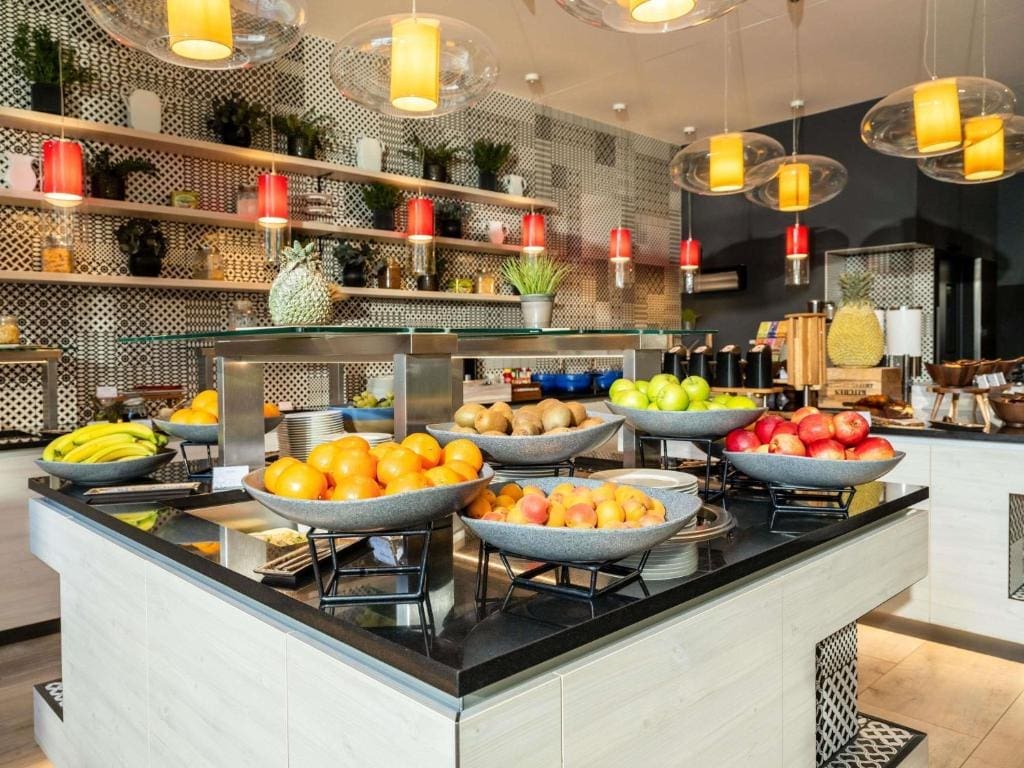 Where to Stay in Vienna, Austria: My Favorite Areas + Best Budget Hotels 102 novotel wien hauptbahnhof breakfast buffet fruit bowls vienna austria