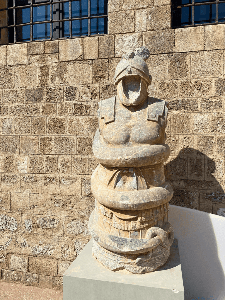 How to Spend a Day in Rhodes, Greece: Old Town and Beach Itineraries 20 knight boa constrictor archaeological museum rhodes