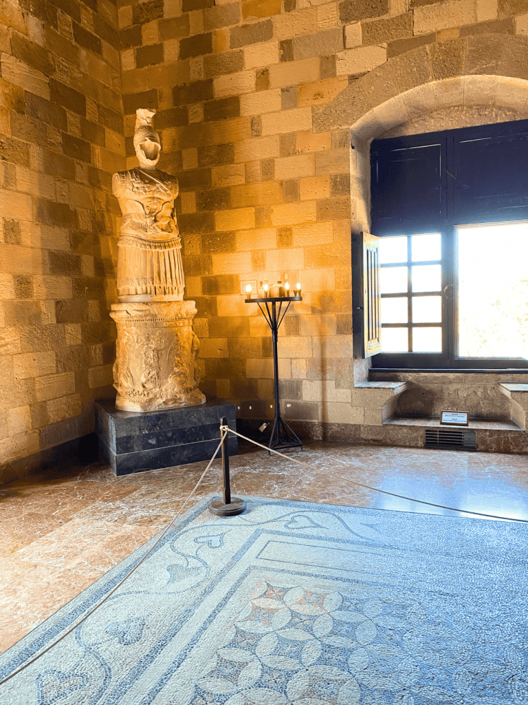 How to Spend a Day in Rhodes, Greece: Old Town and Beach Itineraries 8 main hall palace of the grand master